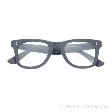 Nuovo modello Italia Design Retro Ultimo telaio acetato Eyewear ottico